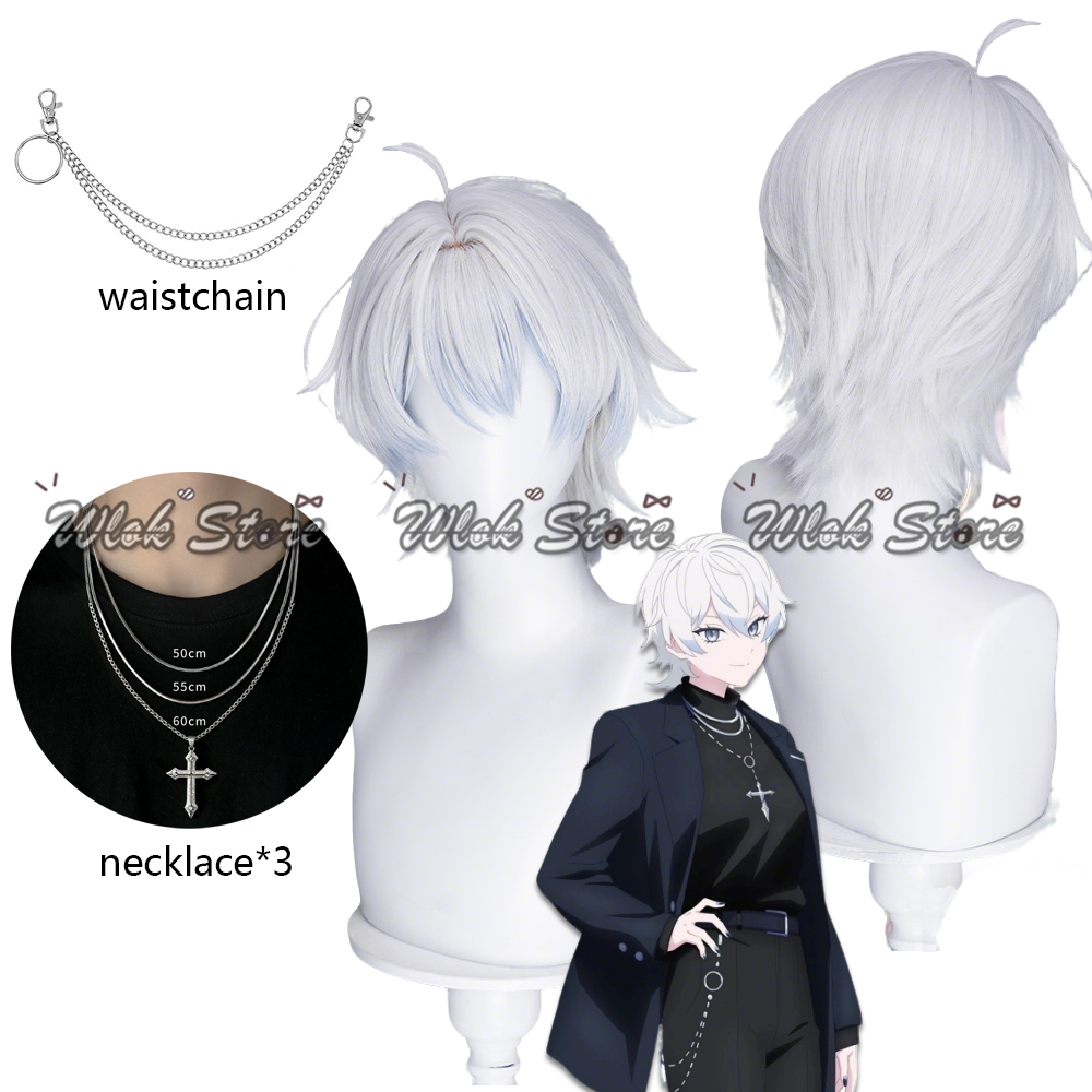 Cosplay Anime White Hair - Wig Cosplay Anime Needy Girl Overdose