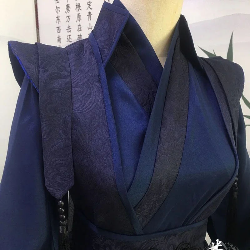 Anime Cosplay Male - Kostum Hanfu Tradisional Tiongkok 2026 untuk