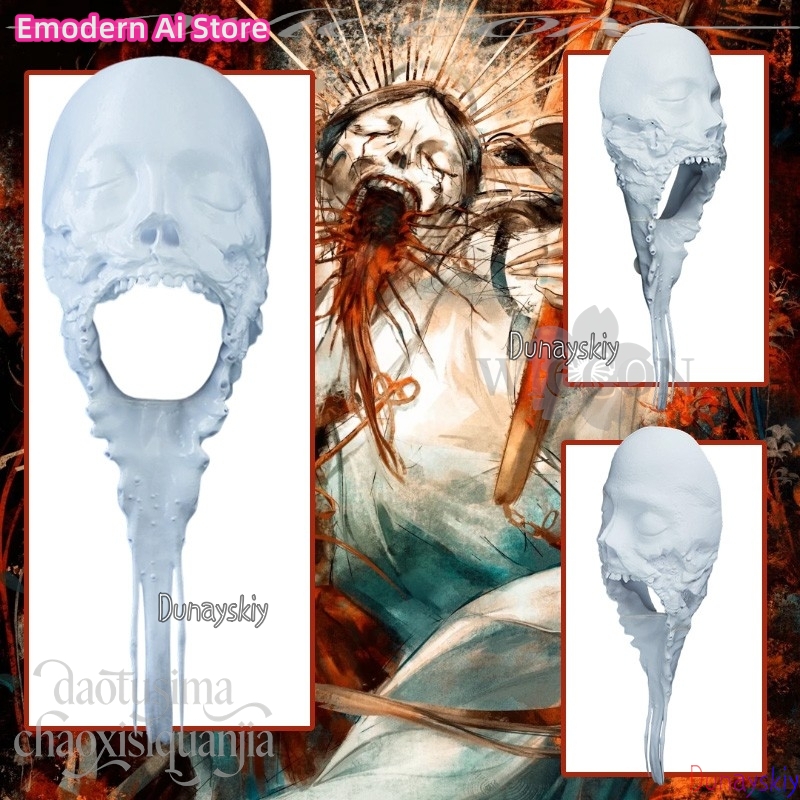 Anime Cosplay Diy - Anime Horor Putih DIY Mewarnai Hantu
