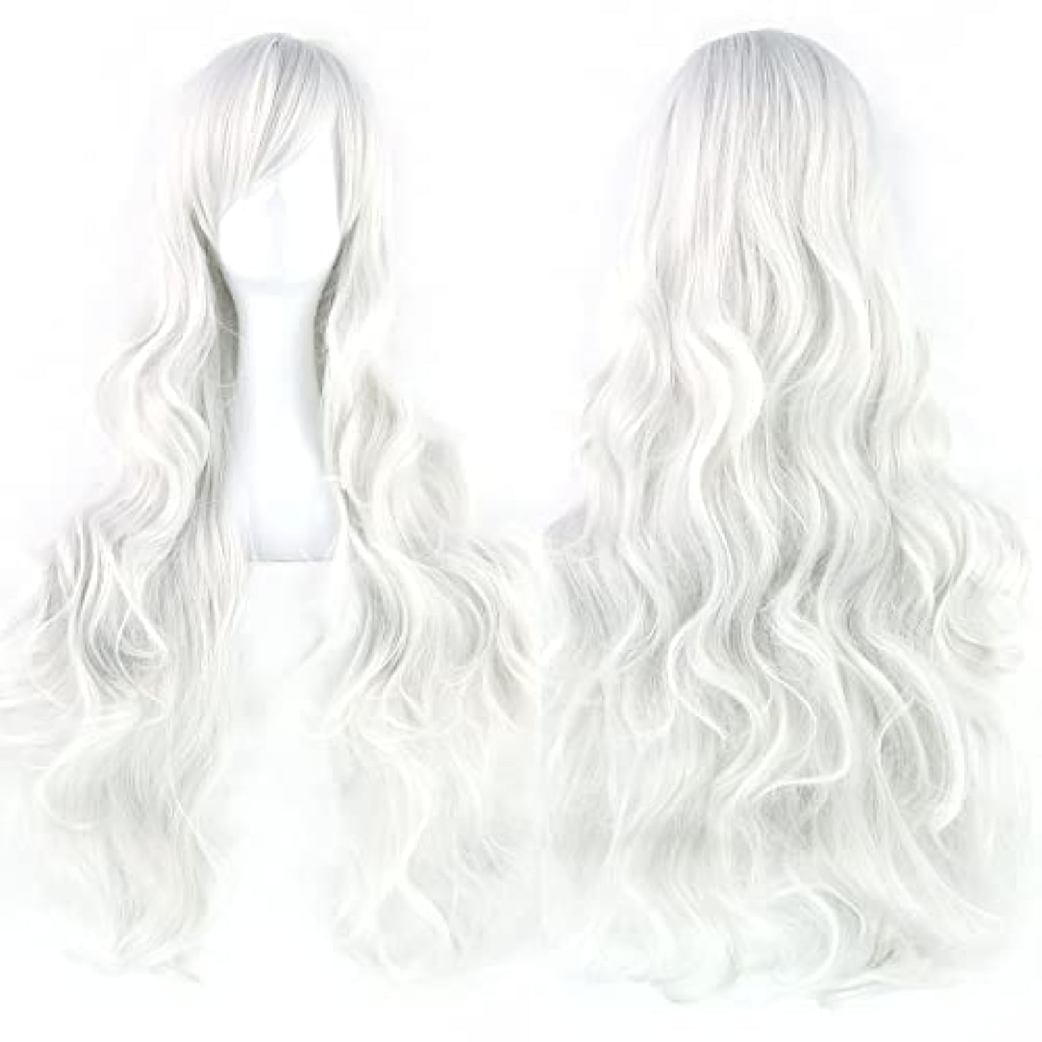 Cosplay Anime White Hair - Wig Cosplay Kucing Hitam Baru untuk