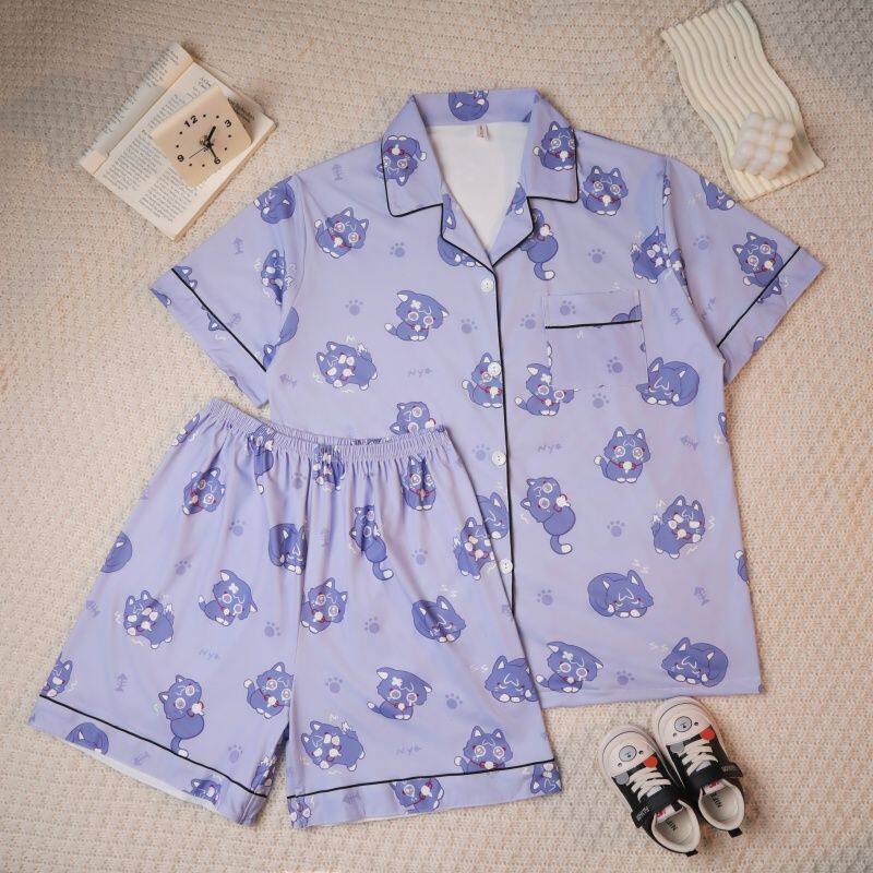 Anime Cosplay Dress For Women - Kostum Cosplay Genshin Impact Wanderer Piyama