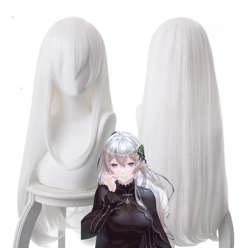 Cosplay Anime White Hair - RE: ZERO Memulai Hidup di Dunia