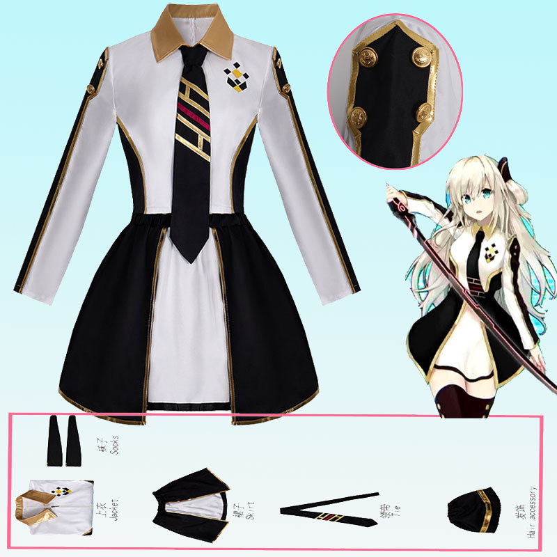 Anime Cosplay Dress For Women - Setelan Cosplay kostum wanita Anime pakaian