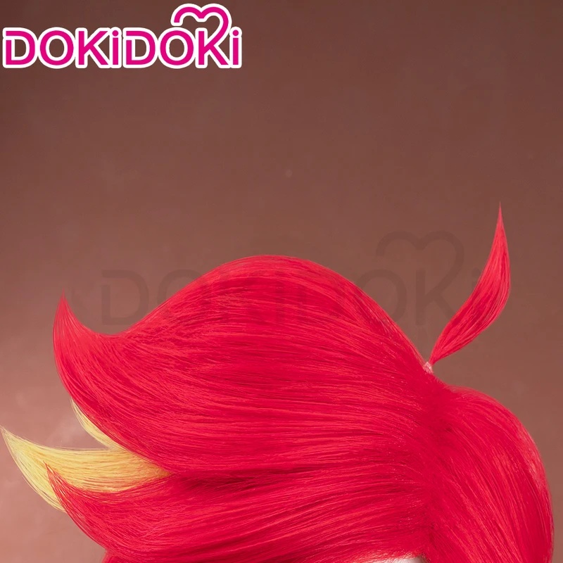 Anime Cosplay With Red Hair - 3,v;5'h\8/Tersedia Wig Anime DokiDoki Wanita 35cm