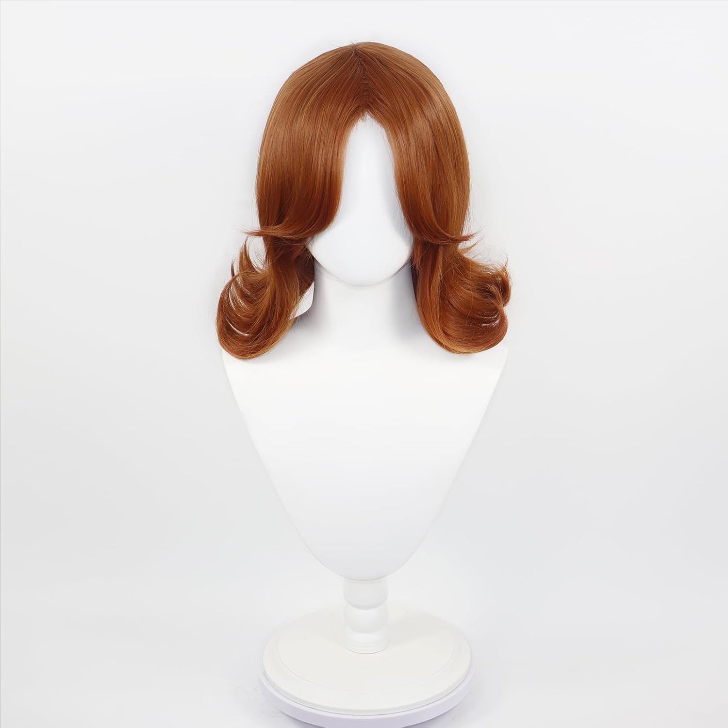 Anime Cosplay With Red Hair - Wig Super Princess Daisy Pendek, Warna