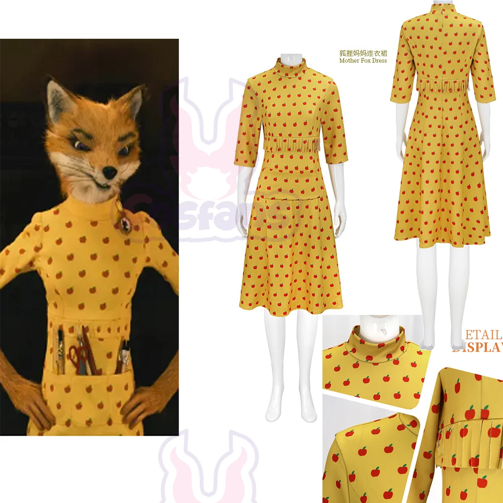 Anime Cosplay Clothes - Kostum Cosplay Film Fantastic Mr Fox