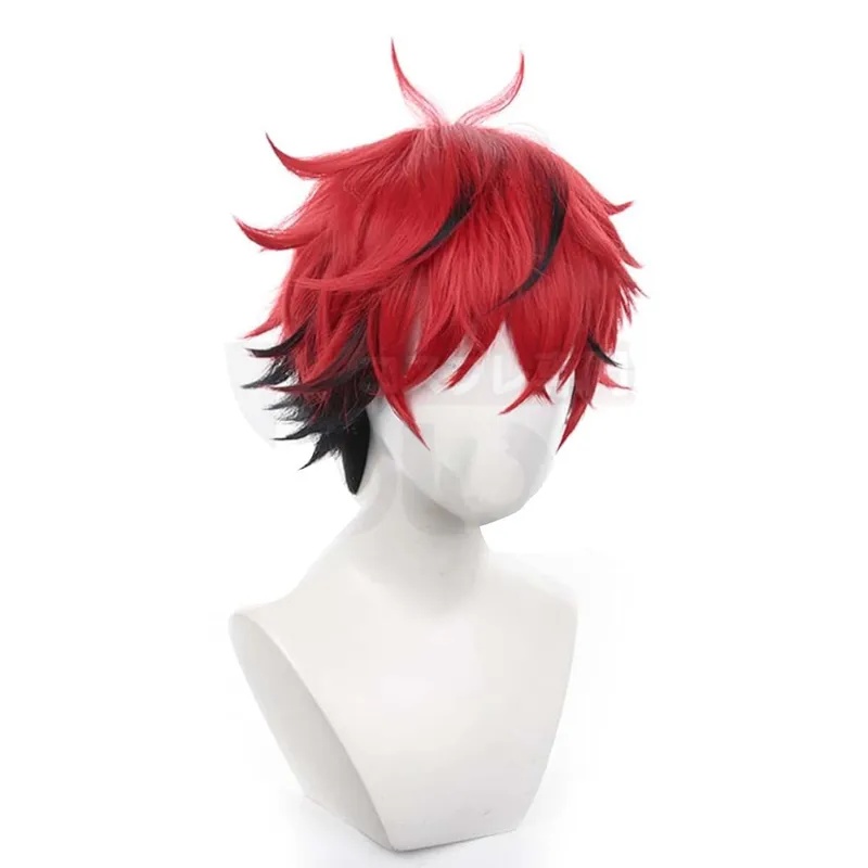 Anime Cosplay With Red Hair - Le Cool 2026 Barang Berkualitas Pria