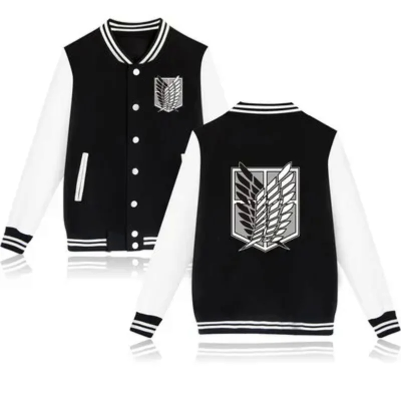 Attack Titan Cloak - Jaket Seragam Bisbol CyAnime Attack on