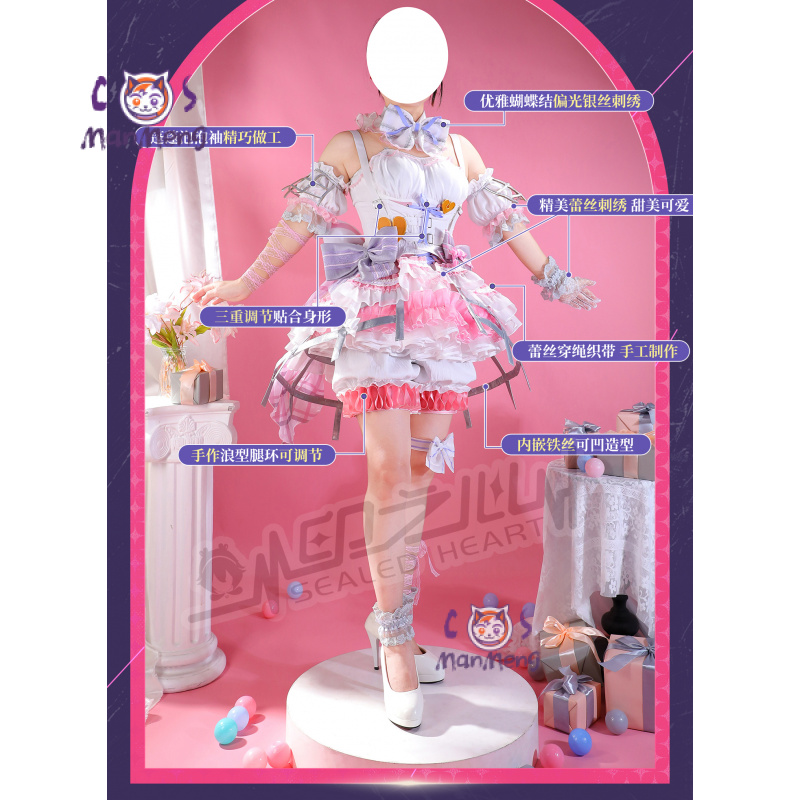 Akiyama Mizuki Amia mzk Kostum - Anime Cosplay Dresses ulasan dan harga