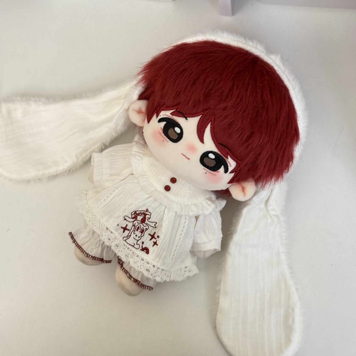 2026 Baru [Edisi Pertama] Bone - Anime Cosplay With Red Hair ulasan dan harga