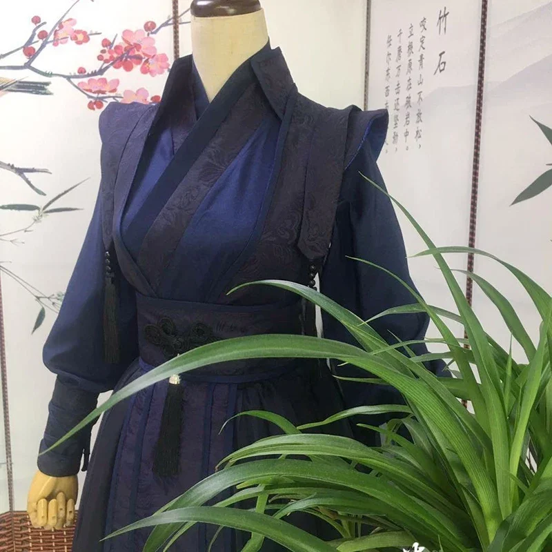Kostum Hanfu Tradisional Tiong - Anime Cosplay Male ulasan dan harga