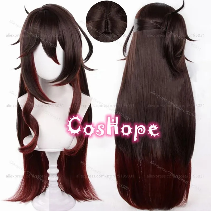 5;c'6,g'8\b/HSR Wig Fugue Ting - Anime Cosplay With Red Hair ulasan dan harga