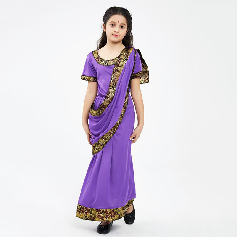Pakaian Tradisional India Sari - Anime Cosplay India ulasan dan harga