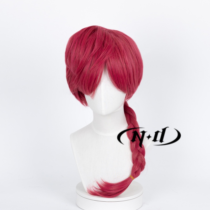 Wig Cosplay ND Ranma Saotome P - Anime Cosplay With Red Hair ulasan dan harga