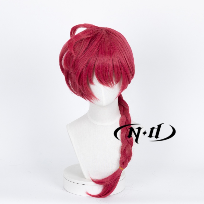 Wig Cosplay ND Ranma Saotome P - Anime Cosplay With Red Hair ulasan dan harga