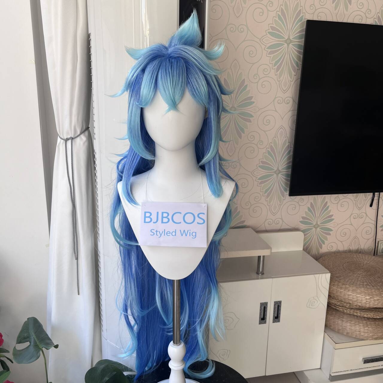 [Wig Bergaya] Wig Cosplay Idia - Anime Cosplay Male ulasan dan harga