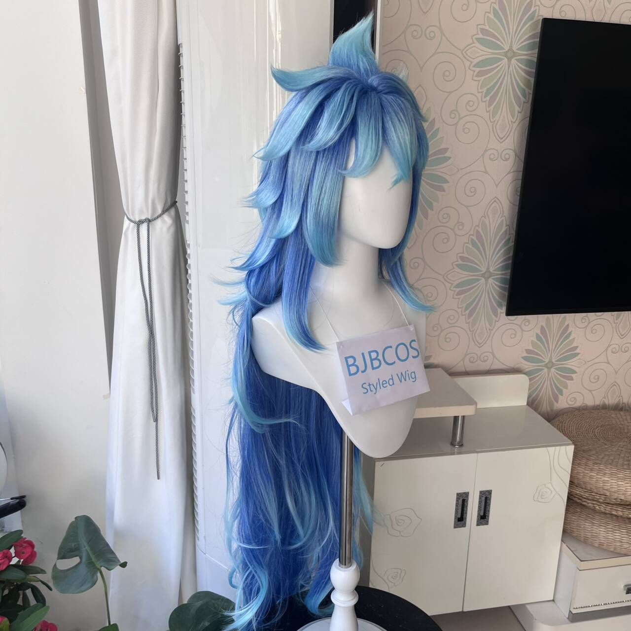 [Wig Bergaya] Wig Cosplay Idia - Anime Cosplay Male ulasan dan harga