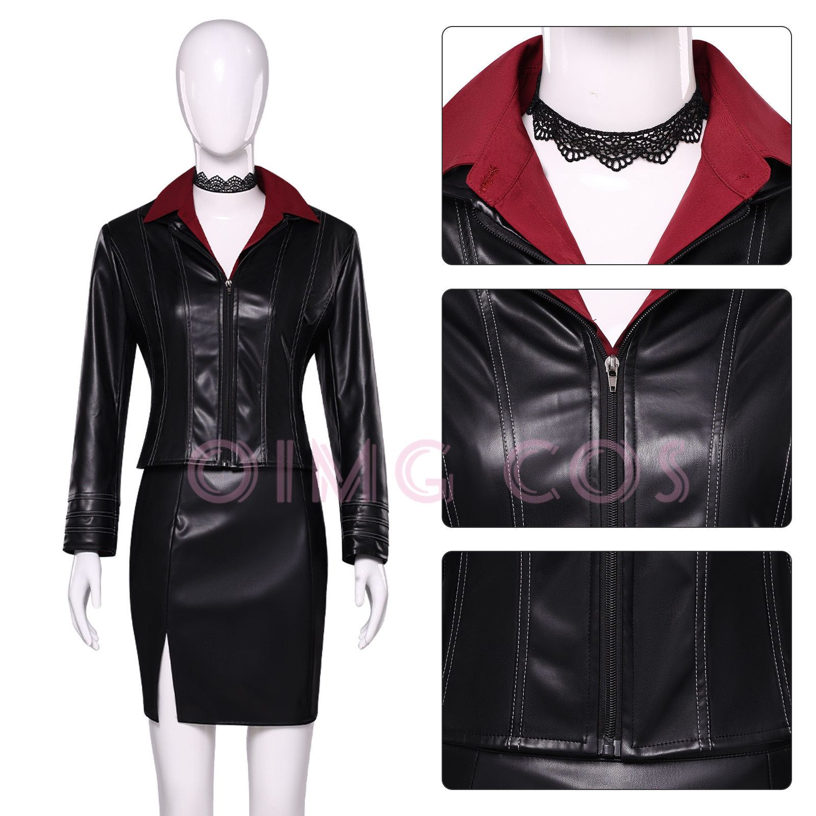 Kostum Cosplay Jaket Kulit Ada - Anime Cosplay Event ulasan dan harga