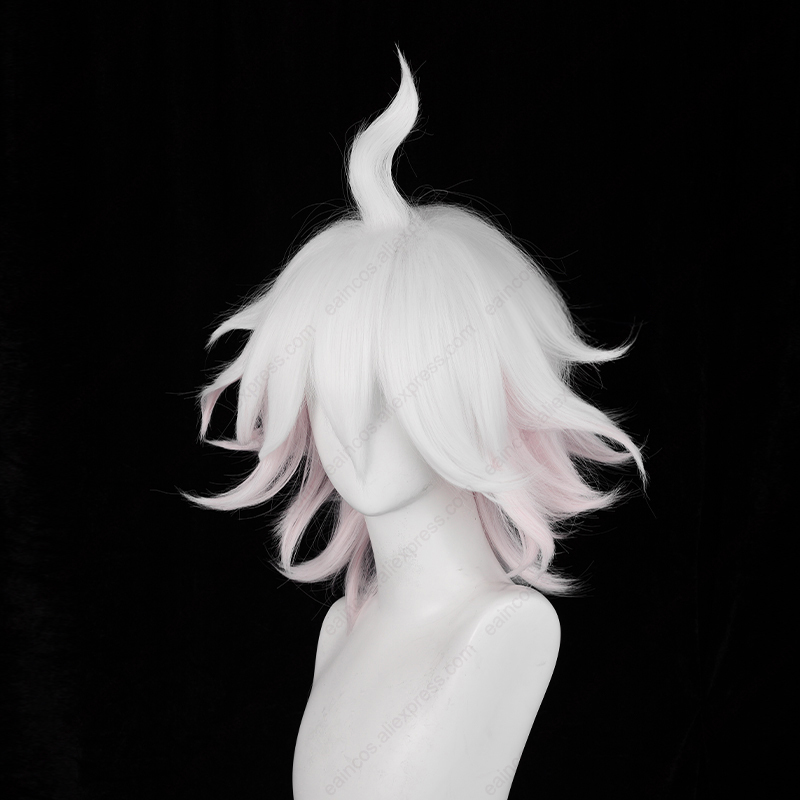 Wig Cosplay Anime Nagito Komed - Cosplay Anime White Hair ulasan dan harga