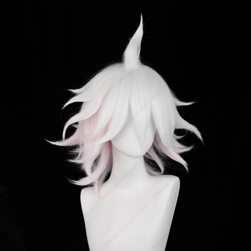 Wig Cosplay Anime Nagito Komed - Cosplay Anime White Hair ulasan dan harga
