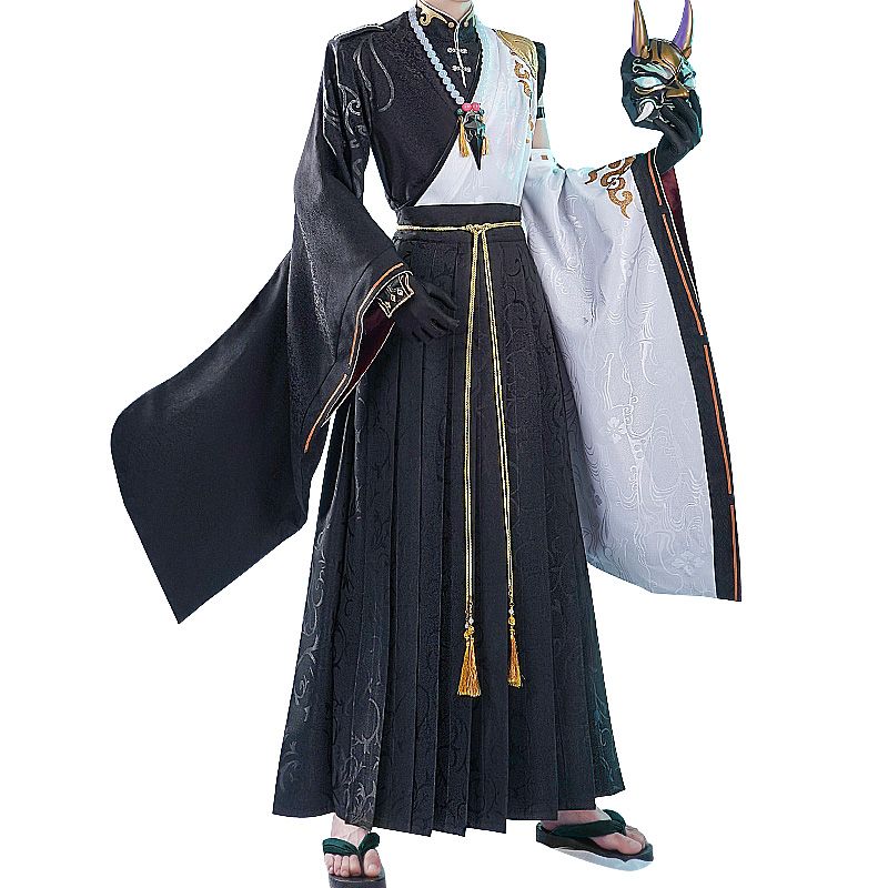 Kostum Halloween XIAO Game Gen - Anime Cosplay Clothes ulasan dan harga