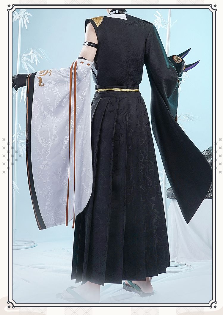 Kostum Halloween XIAO Game Gen - Anime Cosplay Clothes ulasan dan harga