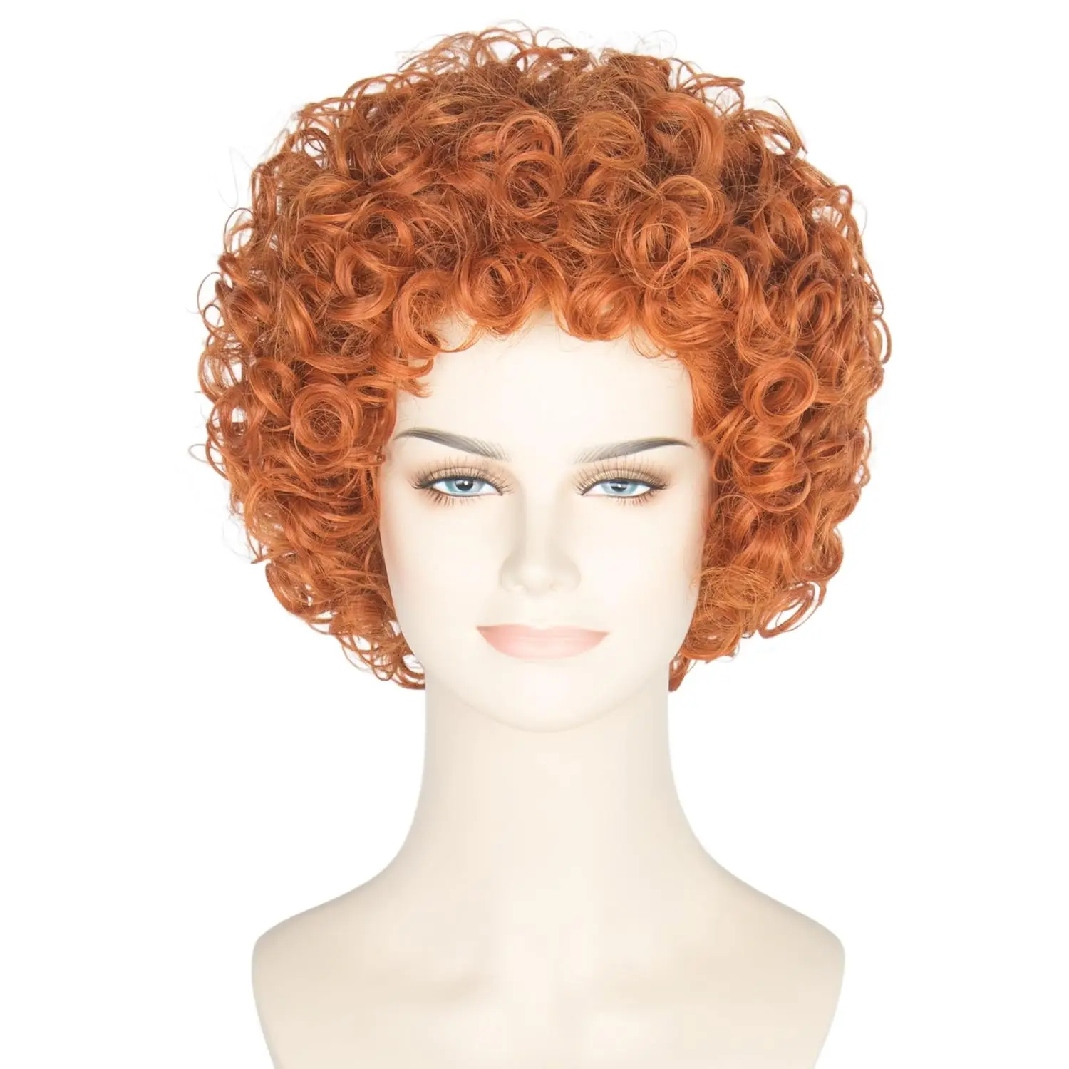 Wig Cosplay rambut coklat mera - Anime Cosplay With Red Hair ulasan dan harga