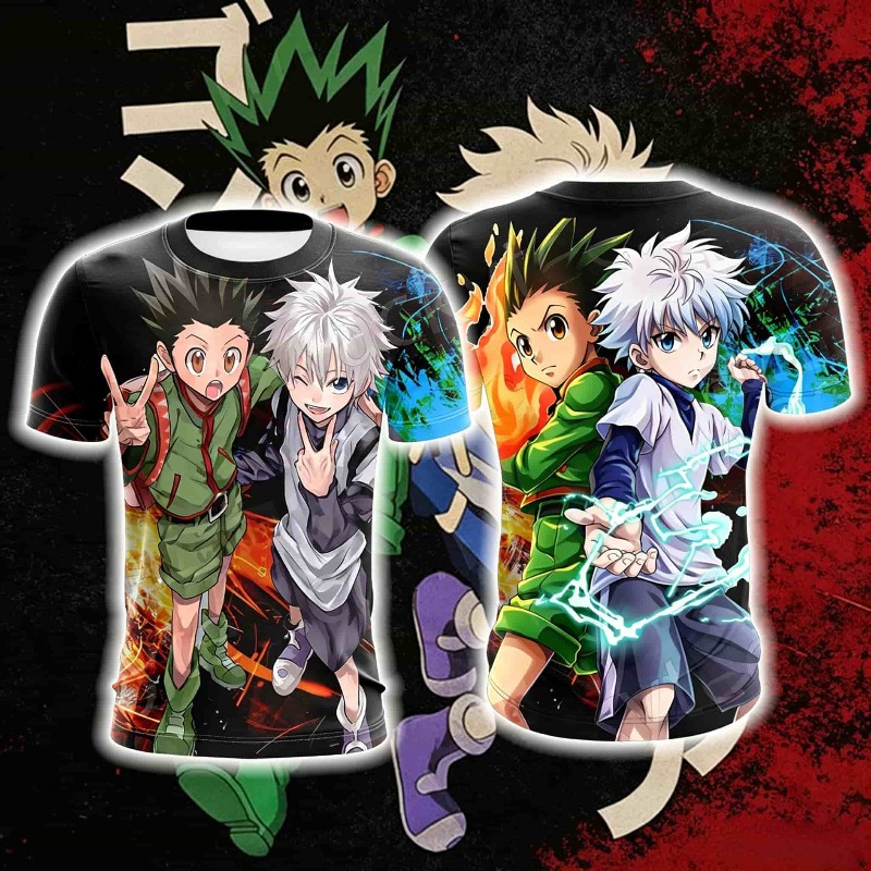 Jersey Bertema Hunter X Hunter - Cosplay Anime Killua Zoldyck ulasan dan harga