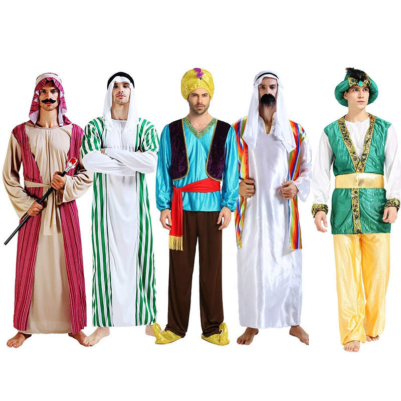 Kostum Pria Cosplay Lampu Alad - Anime Cosplay India ulasan dan harga