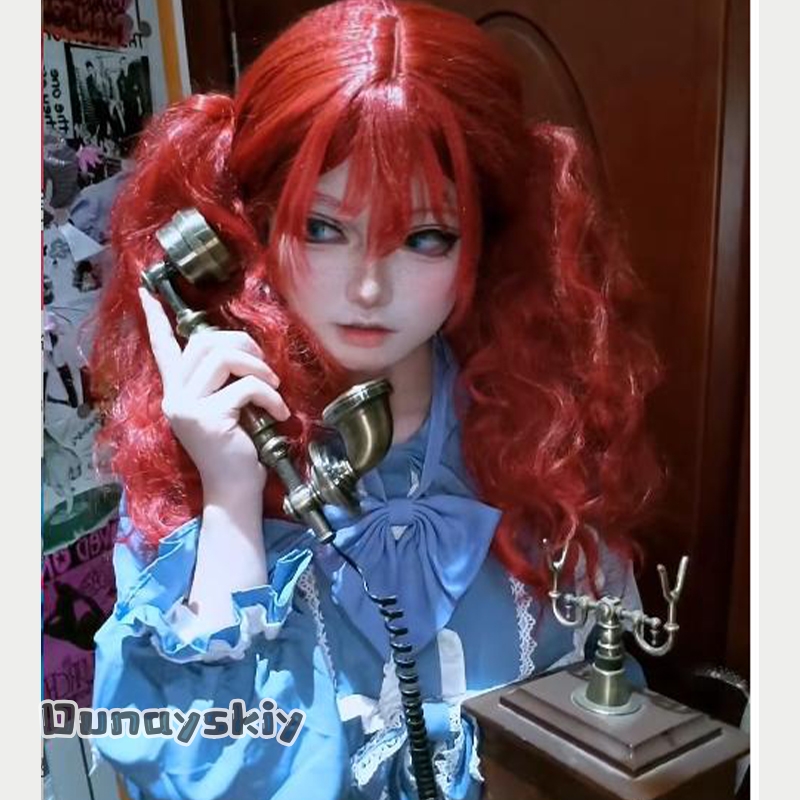 Kostum Cosplay Game Hemera*/Po - Anime Cosplay With Red Hair ulasan dan harga