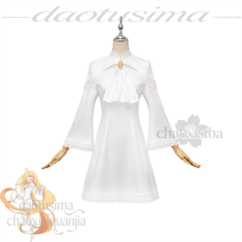 Kostum Cosplay Kawaii Loli Rui - Cosplay Anime White Hair ulasan dan harga