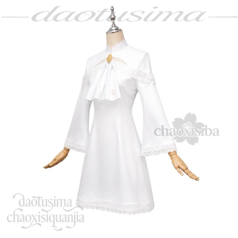 Kostum Cosplay Kawaii Loli Rui - Cosplay Anime White Hair ulasan dan harga