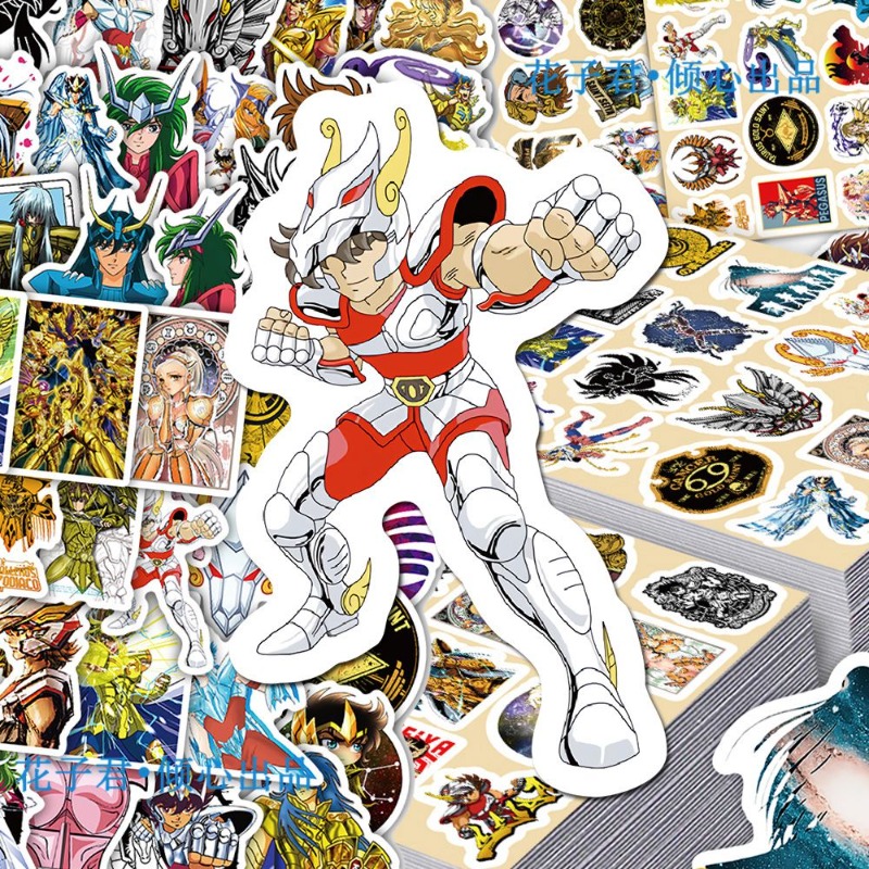101 Buah Stiker Anime Saint Se - Anime Cosplay Diy ulasan dan harga