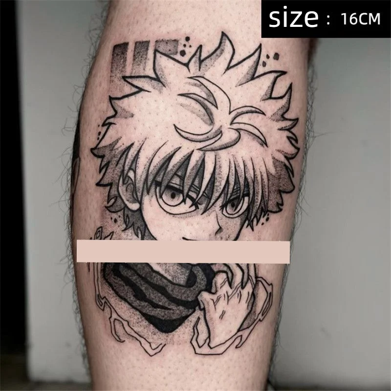 HUNTER X HUNTER Anime Tato Tem - Cosplay Anime Killua Zoldyck ulasan dan harga