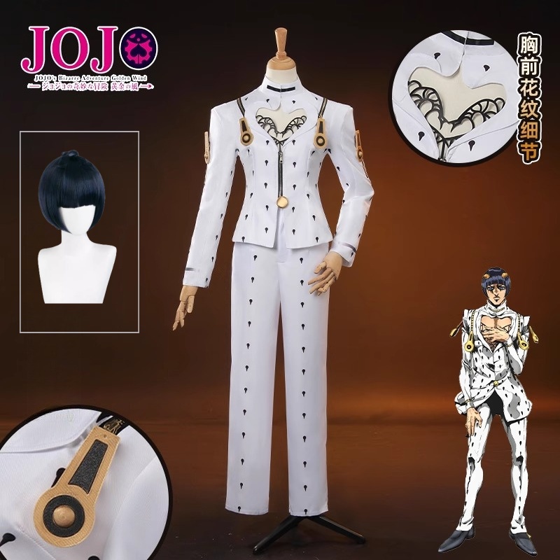Pakaian Permainan Peran Baru 2 - Cosplay Anime Jojo ulasan dan harga