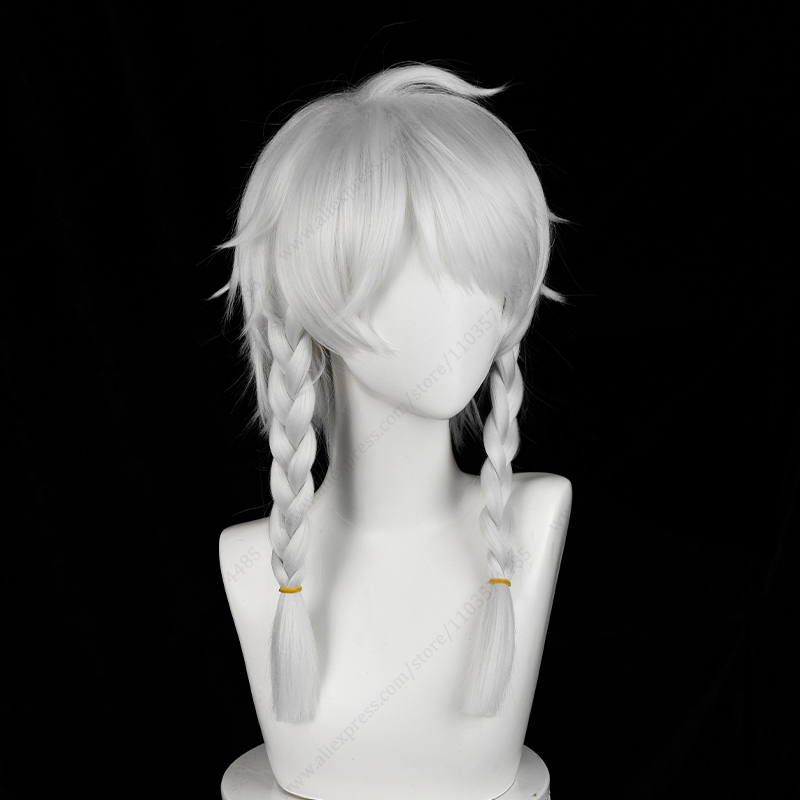 Seer Eli Clark Wig Cosplay 45c - Cosplay Anime White Hair ulasan dan harga