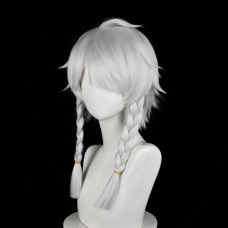 Seer Eli Clark Wig Cosplay 45c - Cosplay Anime White Hair ulasan dan harga