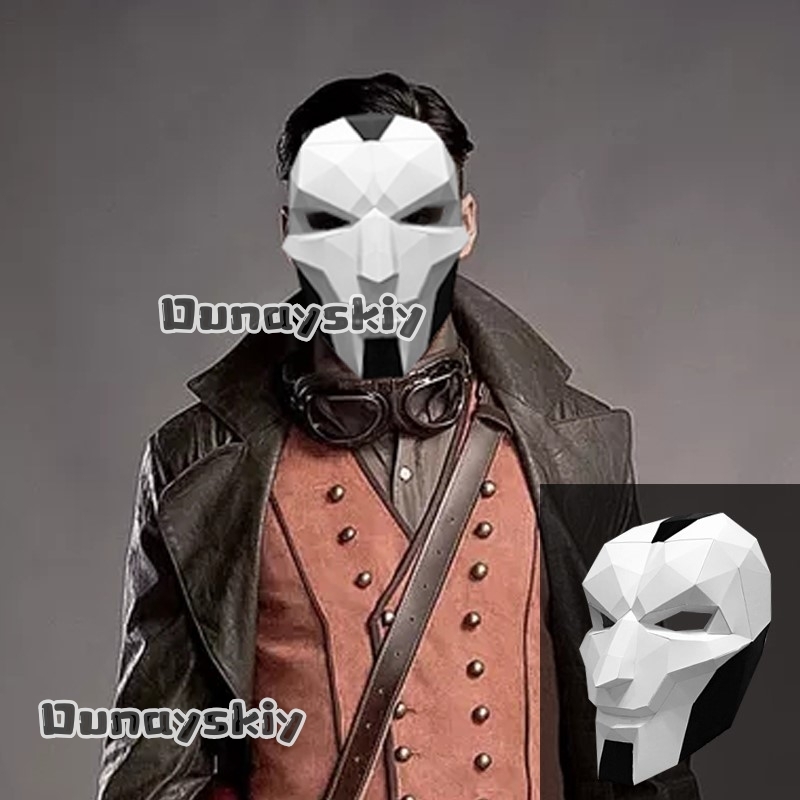 Masker AKhada Jhin Oni DIY Ker - Anime Cosplay Diy ulasan dan harga