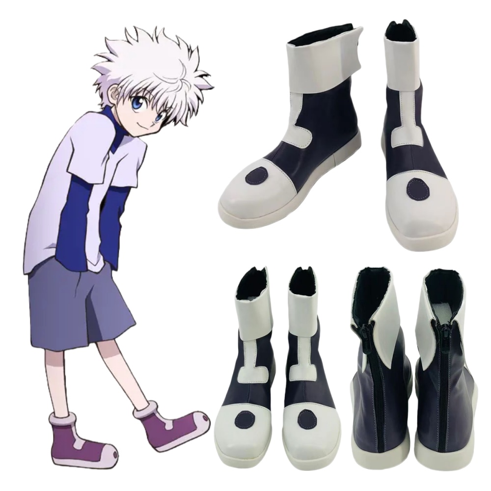 Sepatu Cosplay Killua Zoldyck  - Cosplay Anime Killua Zoldyck ulasan dan harga