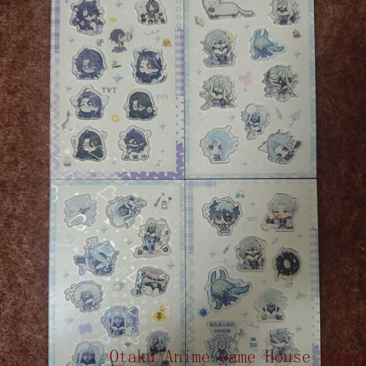 Stiker Akrilik Genshin Impact  - Anime Cosplay Diy ulasan dan harga