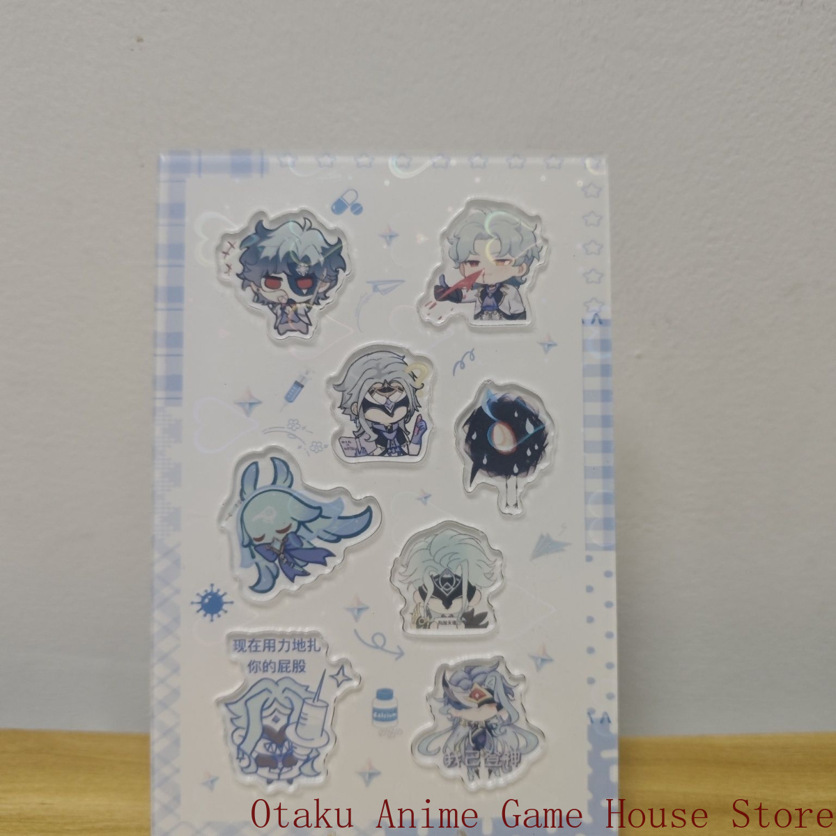 Stiker Akrilik Genshin Impact  - Anime Cosplay Diy ulasan dan harga