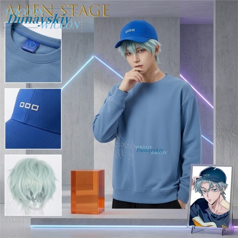 Sweatshirt Basic Hoodies Alien - Cosplay Anime Basic ulasan dan harga