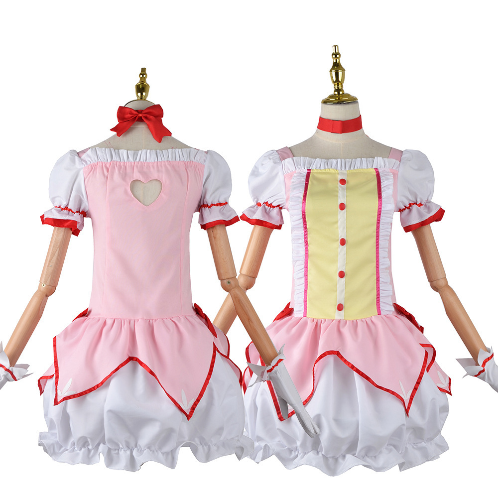 Kostum Cosplay Puella Magi Mad - Anime Cosplay Diy ulasan dan harga