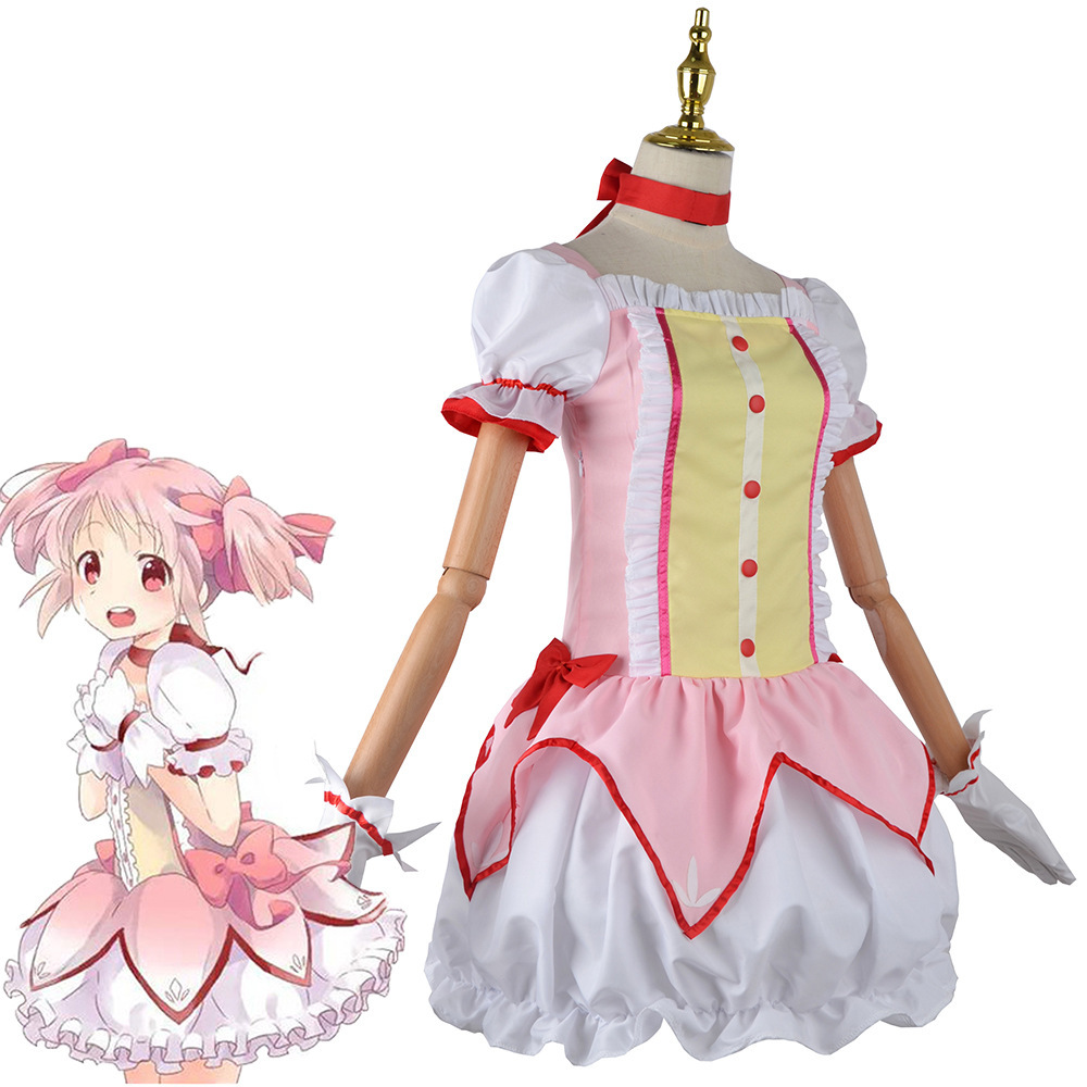 Kostum Cosplay Puella Magi Mad - Anime Cosplay Diy ulasan dan harga