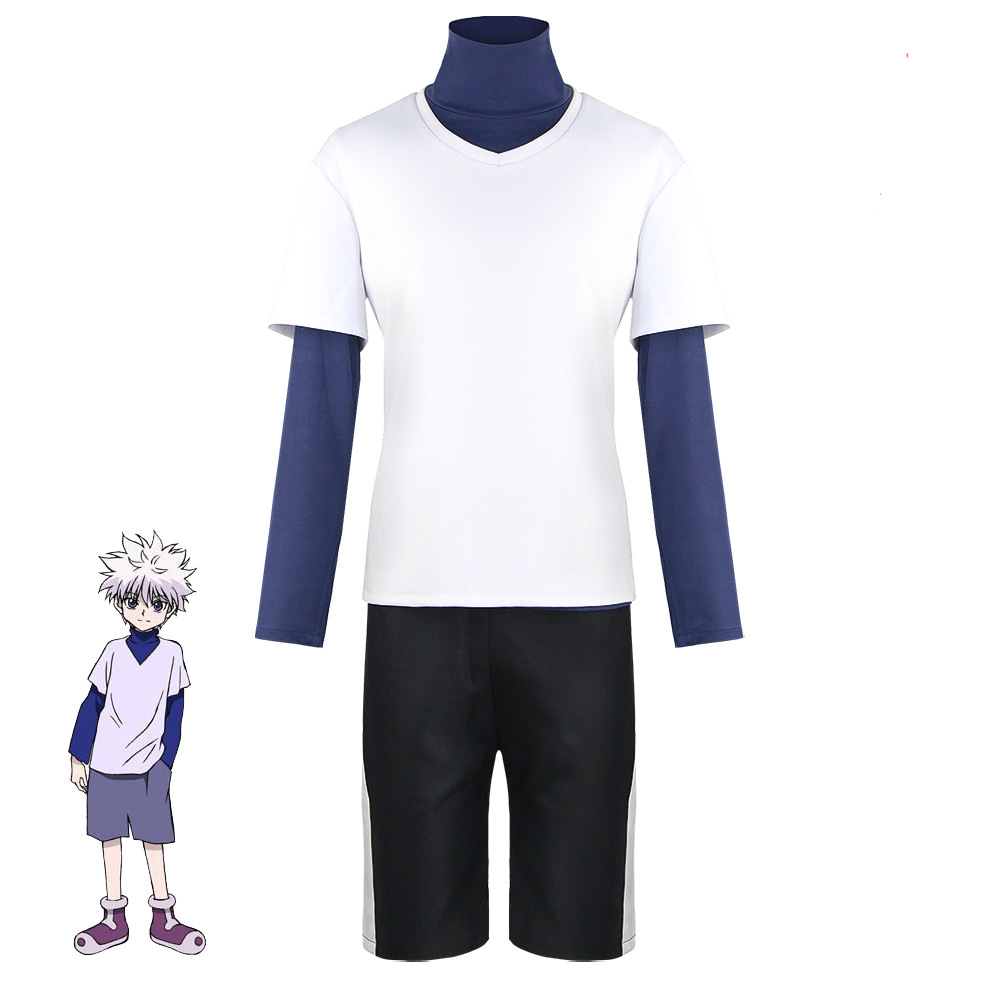 Kostum Cosplay Anime Killua Zo - Cosplay Anime Killua Zoldyck ulasan dan harga