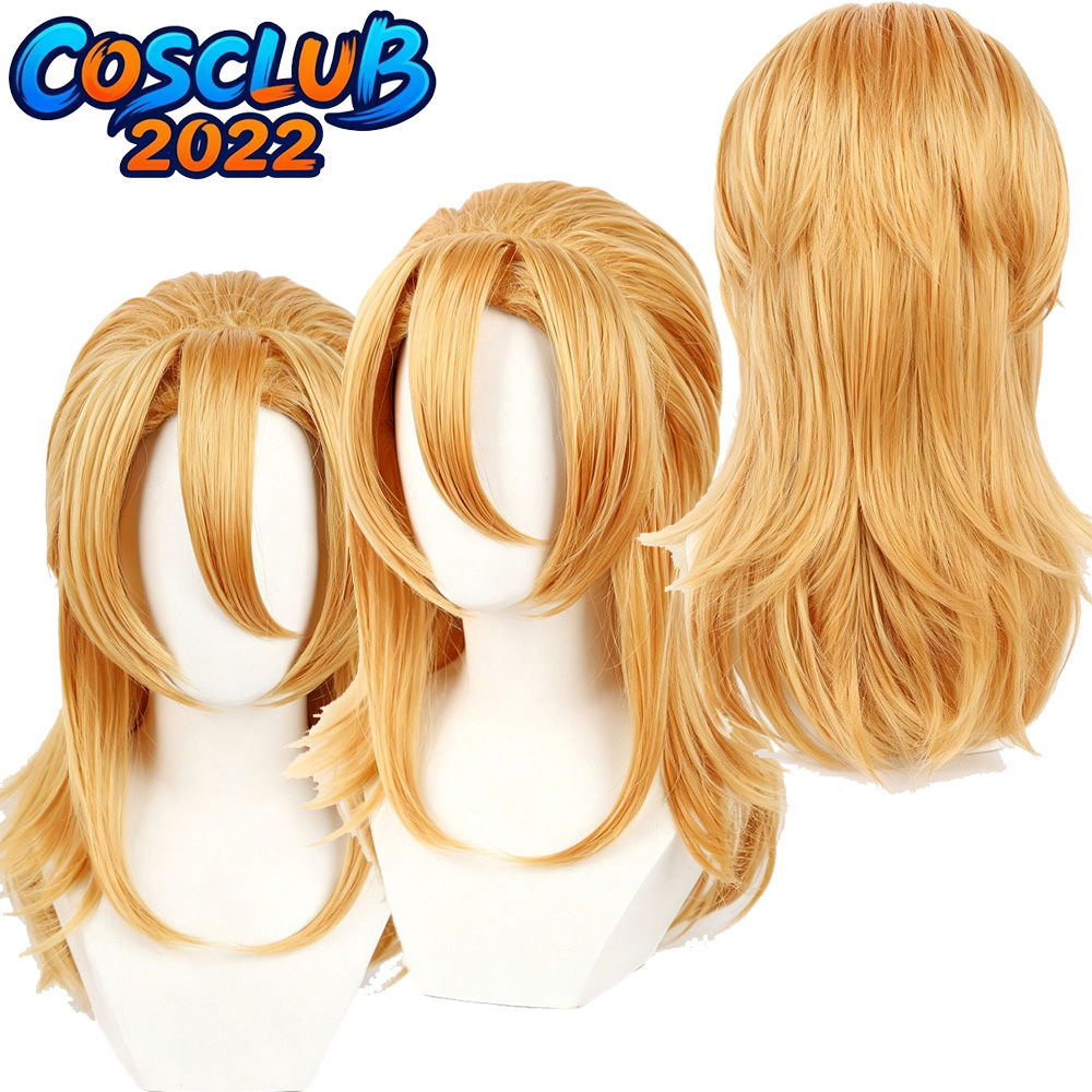 Wig Diego Brando Wig Cosplay A - Cosplay Anime Jojo ulasan dan harga