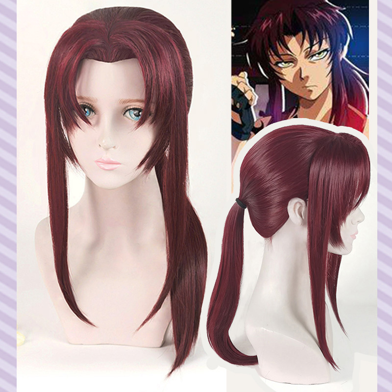 Wig Cosplay Rebecca Revy Lagun - Anime Cosplay With Red Hair ulasan dan harga