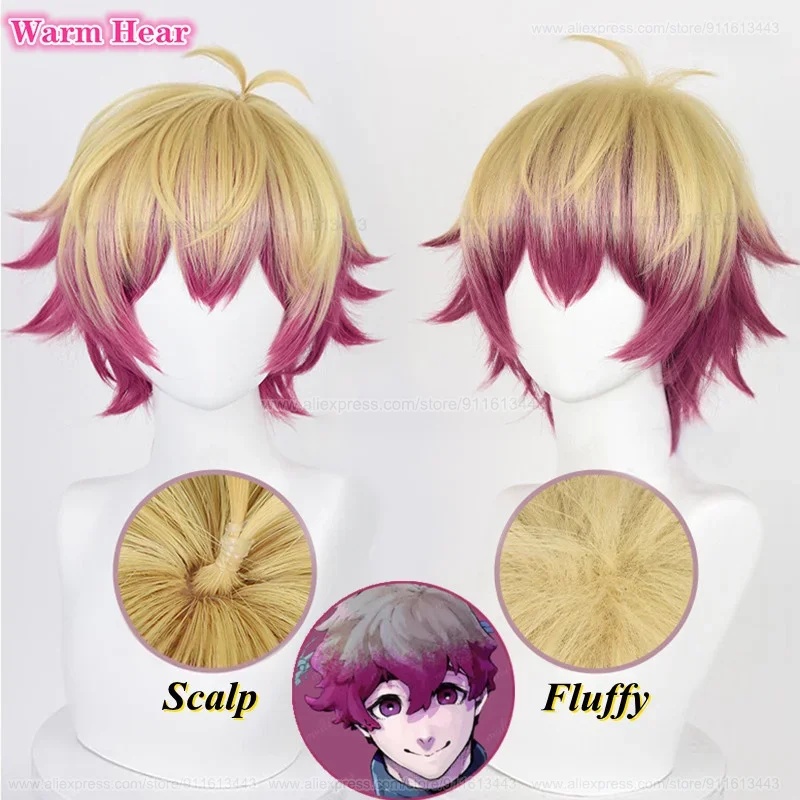 d;4'v\6.h/ Alexis Ness Wig Sin - Anime Cosplay With Red Hair ulasan dan harga