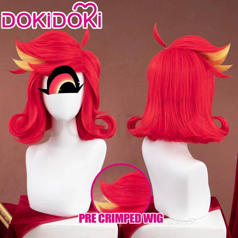 3,v;5'h\8/Tersedia Wig Anime D - Anime Cosplay With Red Hair ulasan dan harga