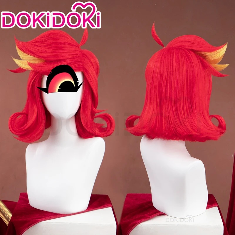3,v;5'h\8/Tersedia Wig Anime D - Anime Cosplay With Red Hair ulasan dan harga